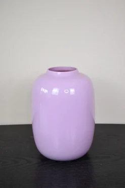 Vaas Artic Lila – Glazen Design Vaas in 2 Maten | Vase The World