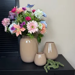 Vaas Artic Shine Sand | Vase The World | Verkrijgbaar in 3 Maten