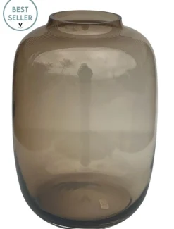 Vaas Glass Brown – Luxe Rookglas Vazen | Vase The World | 4 maten