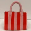 Vaas Tas Vorm Rood/Roze Keramiek | Homebound by Kolony – Chique-Living