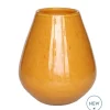 Vaas 'Tasman' | Vase The World | Elite Yellow | Ø18 x H20 cm | Chique-Living