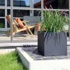 Vierkante Bloempot ‘El Salvador’ | Vase The World | L40xB40xH40cm | Chique-Living