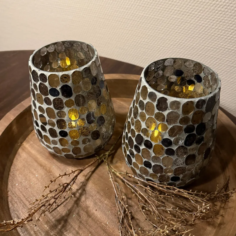 Windlicht ‘Mozaiek’ | ‘Chique’ | 1st | Chique-Living