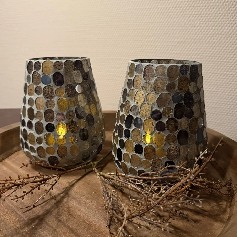 Windlicht ‘Mozaiek’ | ‘Chique’ | 1st | Chique-Living