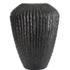 XL Bloempot ‘Cacti’ Mat Zwart | Light & Living | Ø66x88 cm | Chique-Living