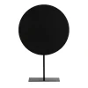 XL Ornament Op Voet 'Rasim' | Zwart | Light & Living | 40x10x60 cm | Chique-Living