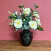 Zijden Bloemen Boeket ‘Klaproos’ | Inclusief Vaas | Chique-Living