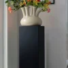 Zuil / Bloempot Matte Zwart | Vase The World | L35 x B35 x H100cm | Chique-Living