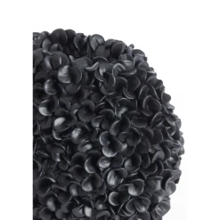 Zwarte Ovale Bloemenvaas – Light & Living | Luxe Vazen 31,5x17x28 cm