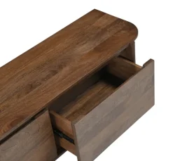 Zwevend TV Meubel 'Jade' | Walnoot Bruin | 200 cm | Chique-Living